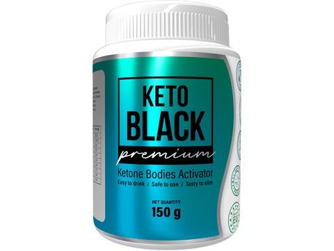 keto black - ketogénny nápoj na chudnutie